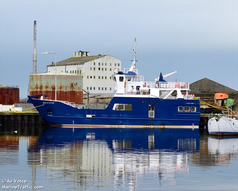 spirit of rathlin (Passenger/Ro-Ro Cargo Ship) - IMO 9780122, MMSI 232003949, Call Sign MAEH2 under the flag of United Kingdom (UK)