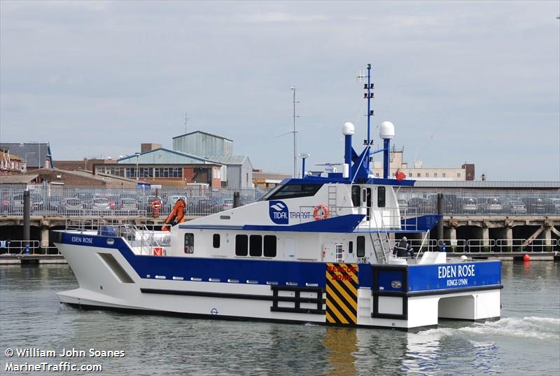 eden rose (Passenger ship) - IMO , MMSI 235092732, Call Sign 2FNN5 under the flag of United Kingdom (UK)