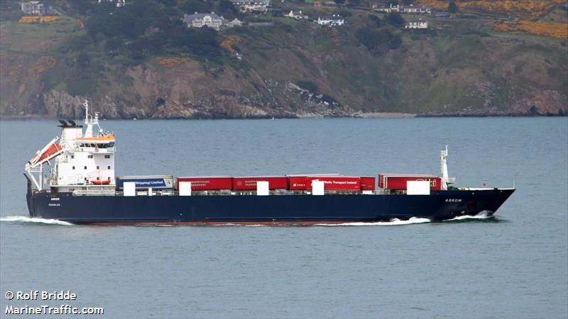 arrow (Ro-Ro Cargo Ship) - IMO 9119414, MMSI 235096892, Call Sign 2GFG5 under the flag of United Kingdom (UK)