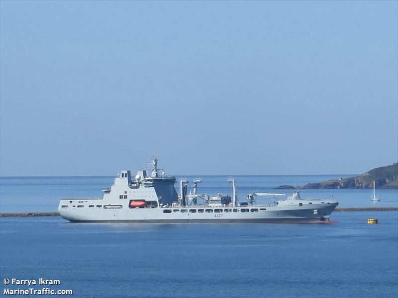 rfa tiderace (Vessel (function unknown)) - IMO 9655547, MMSI 235109337, Call Sign GXRL under the flag of United Kingdom (UK)