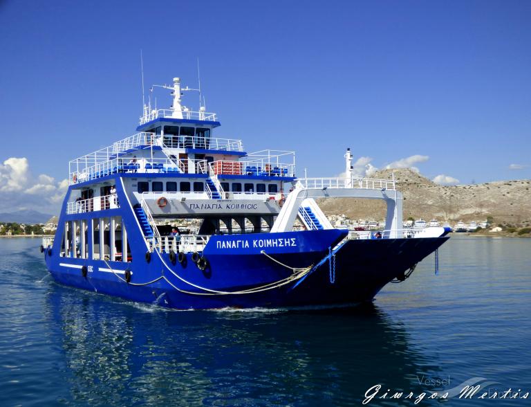 panagia koimisis (Passenger/Ro-Ro Cargo Ship) - IMO 8735912, MMSI 237933900, Call Sign SY6086 under the flag of Greece