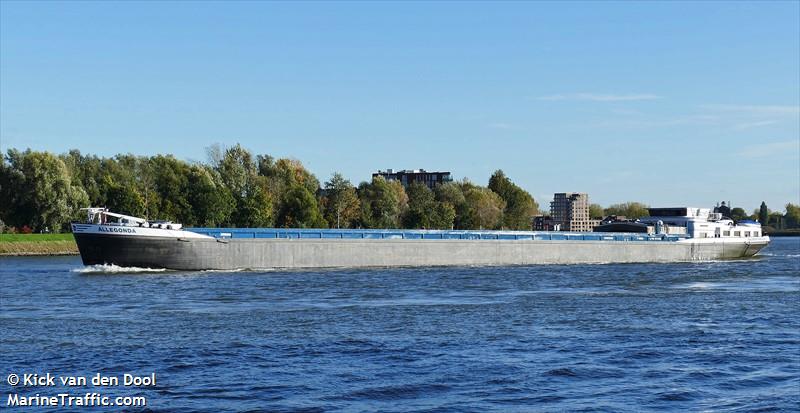allegonda (Cargo ship) - IMO , MMSI 244630178, Call Sign PE8526 under the flag of Netherlands