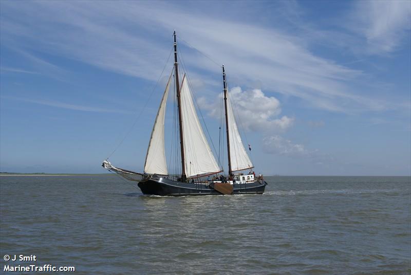 aagtje (Sailing vessel) - IMO , MMSI 244660941, Call Sign PD2235 under the flag of Netherlands