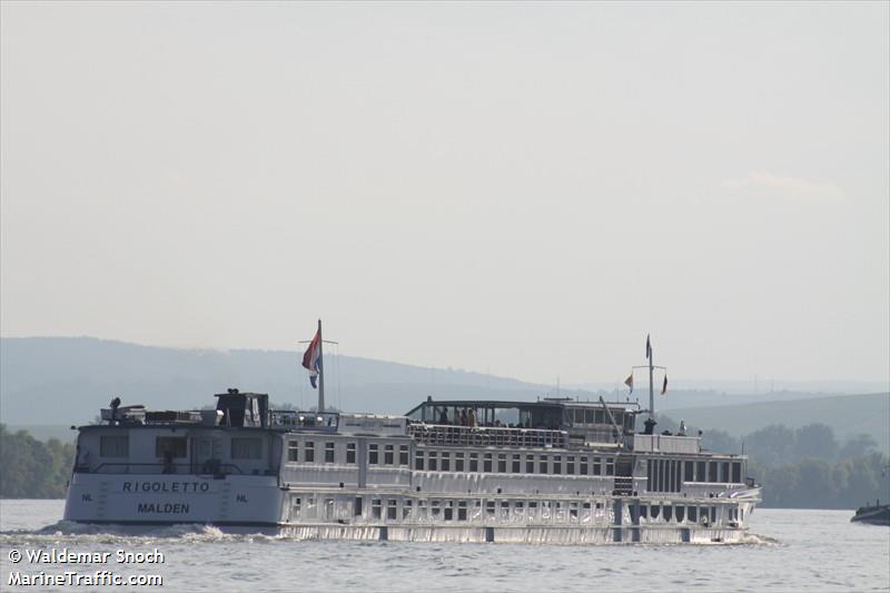 rigoletto (Passenger ship) - IMO , MMSI 244670415, Call Sign PD3388 under the flag of Netherlands