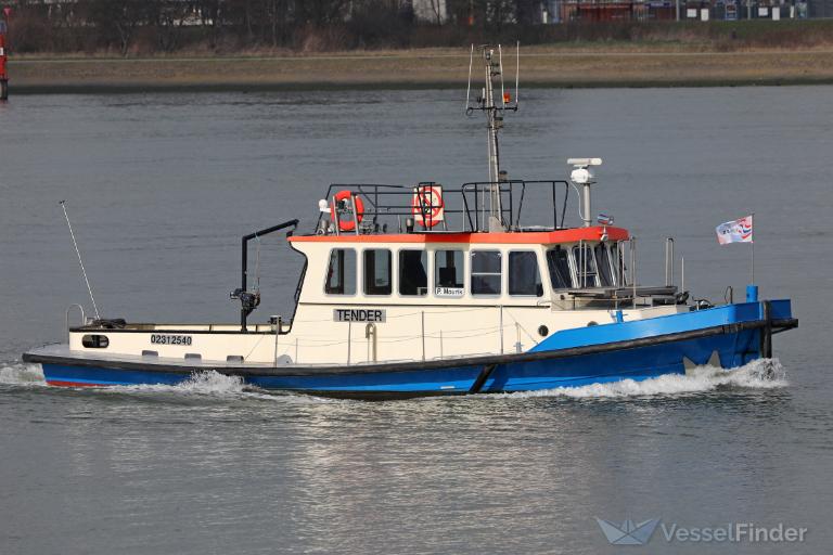 tender (Port tender) - IMO , MMSI 244690030, Call Sign PD2798 under the flag of Netherlands