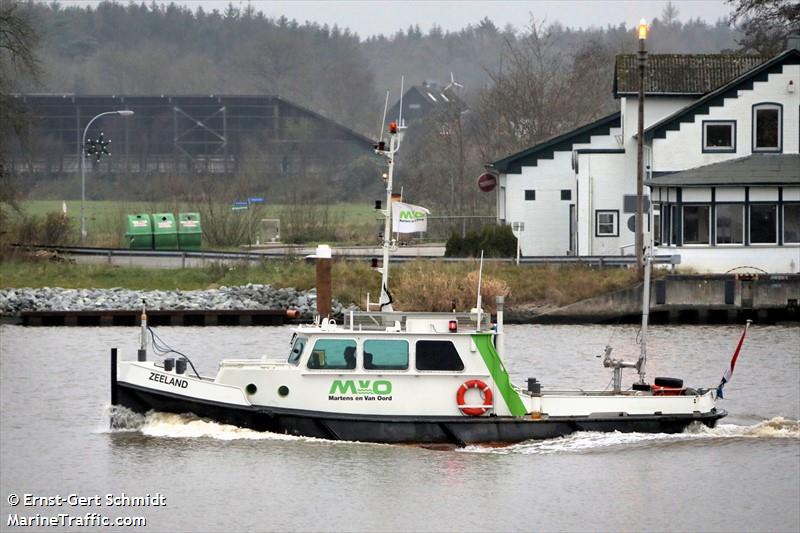 zeeland (Dredging or UW ops) - IMO , MMSI 244750029, Call Sign PC2716 under the flag of Netherlands
