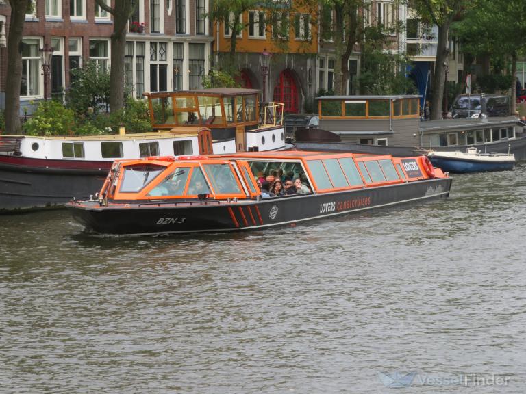 bzn 3 (Passenger ship) - IMO , MMSI 244750254, Call Sign PDA under the flag of Netherlands