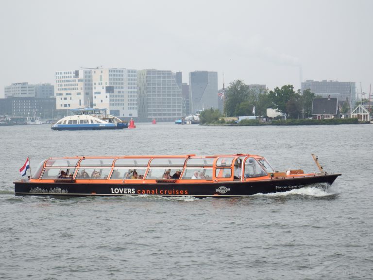 simon carmiggeld (Passenger ship) - IMO , MMSI 244750265, Call Sign PF8876 under the flag of Netherlands