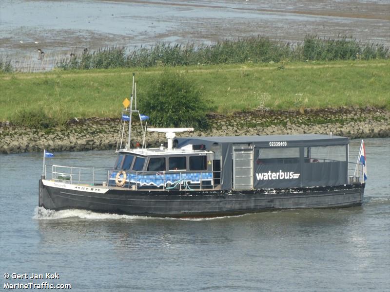 snoek (Passenger ship) - IMO , MMSI 244750987, Call Sign PA4577 under the flag of Netherlands