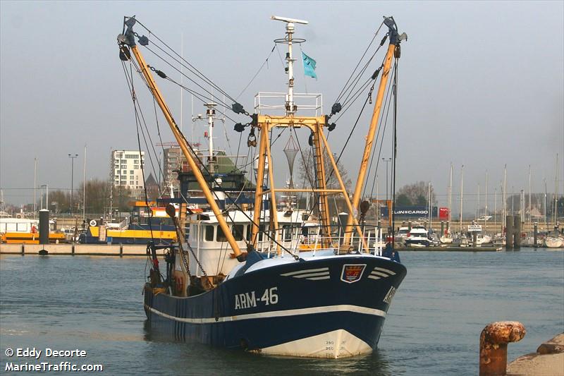 arm 46 (Fishing Vessel) - IMO 8505757, MMSI 244932000, Call Sign PDQJ under the flag of Netherlands