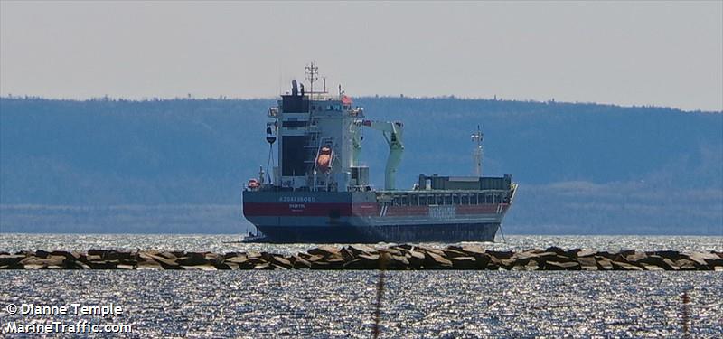 azoresborg (General Cargo Ship) - IMO 9466051, MMSI 245347000, Call Sign PBPU under the flag of Netherlands