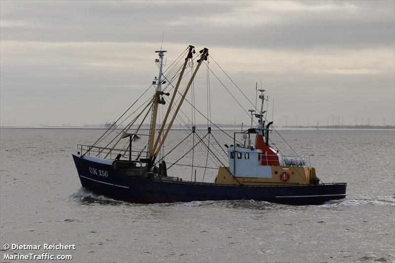uk 156 poolster (Fishing Vessel) - IMO 8431920, MMSI 245442000, Call Sign PFCW under the flag of Netherlands