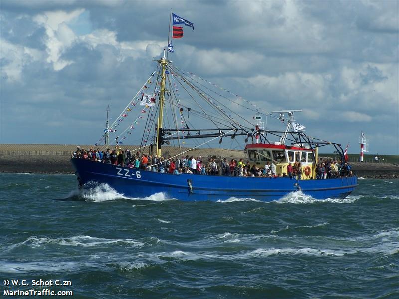zz6 nooit gedacht (Fishing Vessel) - IMO 8822844, MMSI 246427000, Call Sign PCIF under the flag of Netherlands