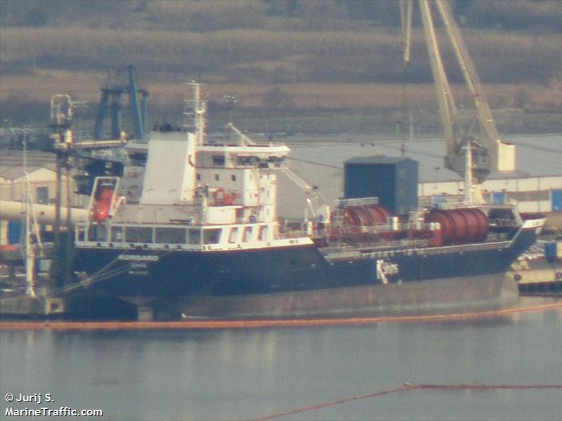 korsaro (Chemical/Oil Products Tanker) - IMO 9373137, MMSI 247256400, Call Sign IBES under the flag of Italy