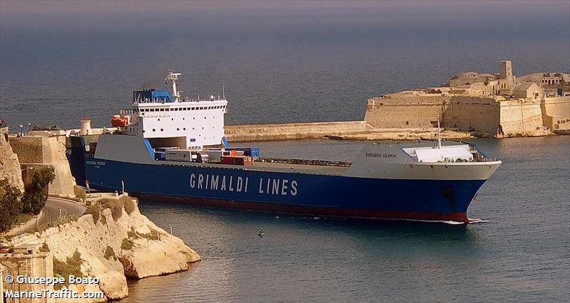 eurocargo valencia (Ro-Ro Cargo Ship) - IMO 9192959, MMSI 247579000, Call Sign IBGZ under the flag of Italy