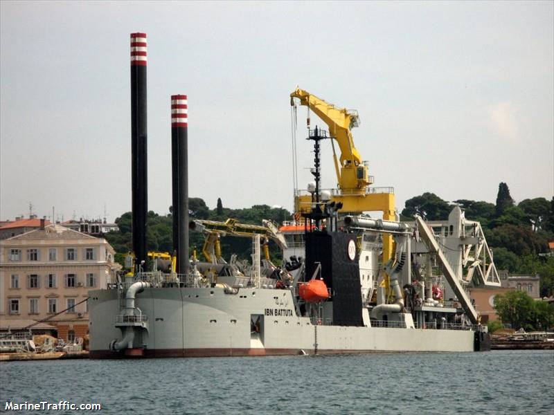 ibn battuta (Dredger) - IMO 9448970, MMSI 253291000, Call Sign LXUT under the flag of Luxembourg