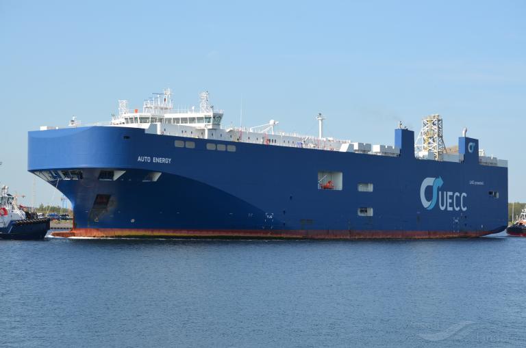 auto energy (Vehicles Carrier) - IMO 9736377, MMSI 255805908, Call Sign CQIA8 under the flag of Madeira