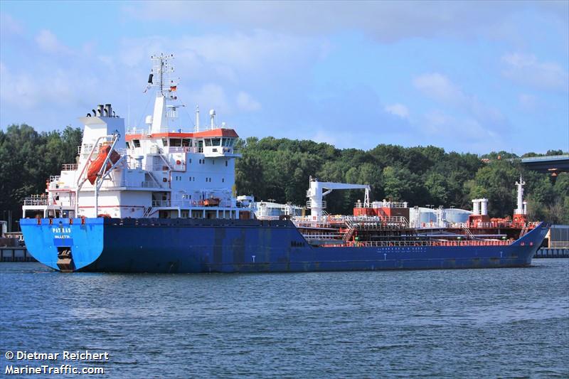 patras (Chemical/Oil Products Tanker) - IMO 9348297, MMSI 256809000, Call Sign 9HDA9 under the flag of Malta