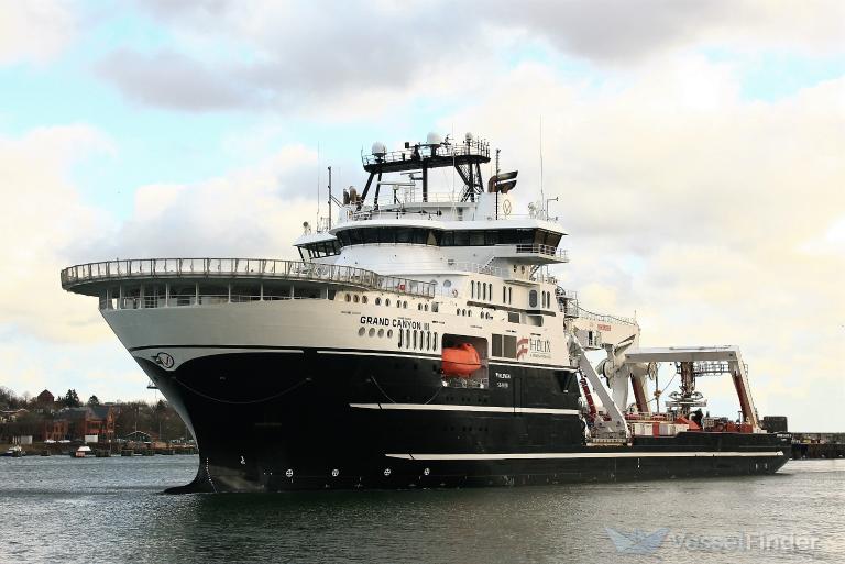 grand canyon iii (Offshore Support Vessel) - IMO 9695963, MMSI 257010590, Call Sign LACJ8 under the flag of Norway