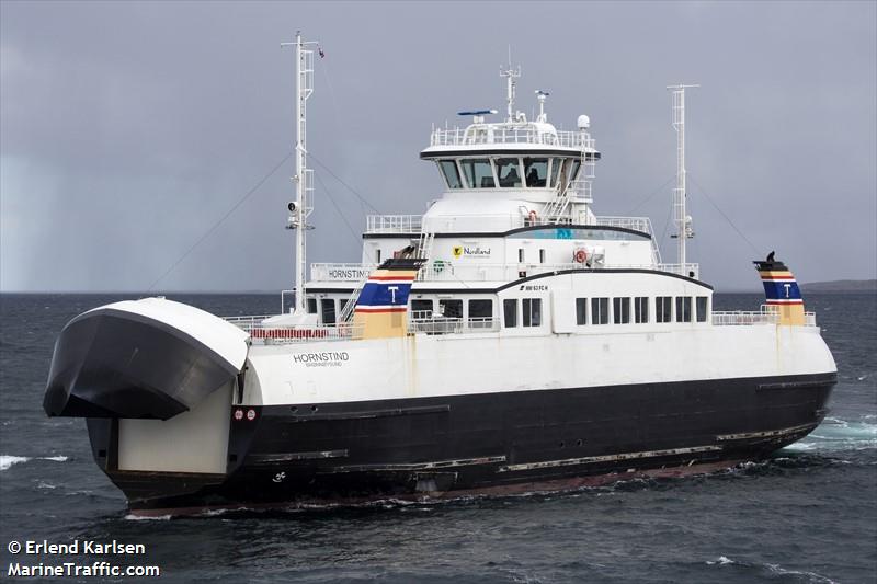 hornstind (Passenger/Ro-Ro Cargo Ship) - IMO 9796987, MMSI 257147000, Call Sign LEBD under the flag of Norway
