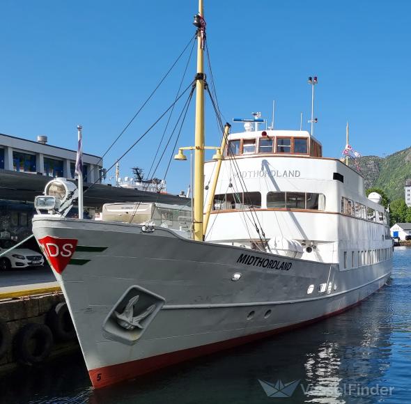 midthordland (Passenger Ship) - IMO 5234539, MMSI 257304700, Call Sign JXNN under the flag of Norway
