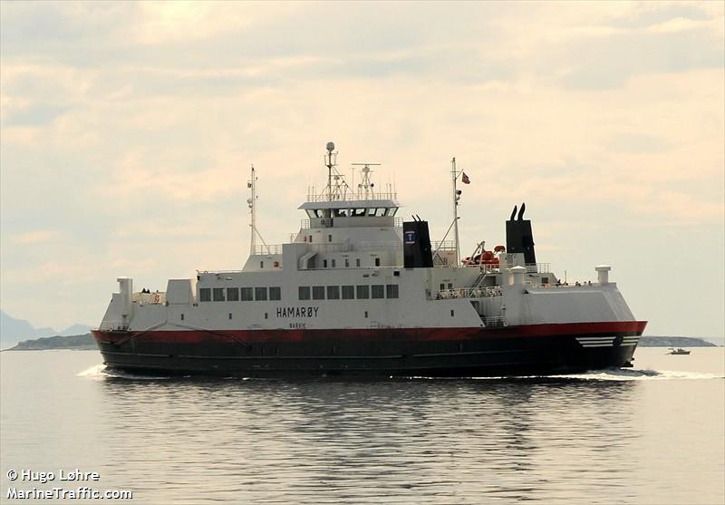 hamaroey (Passenger/Ro-Ro Cargo Ship) - IMO 9056313, MMSI 257362500, Call Sign LGNP under the flag of Norway