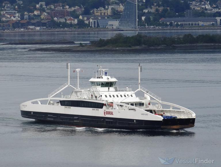 haroyfjord (Passenger/Ro-Ro Cargo Ship) - IMO 9662722, MMSI 258841000, Call Sign LDHE under the flag of Norway