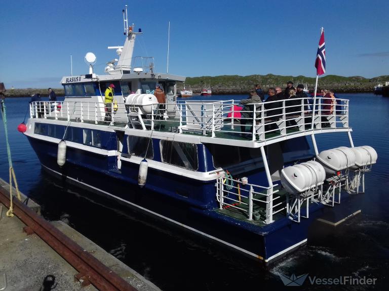 blasius ii (Passenger Ship) - IMO 8959128, MMSI 259625000, Call Sign LJXE under the flag of Norway