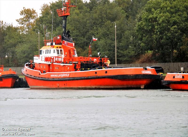 argo (Tug) - IMO 8102593, MMSI 261000220, Call Sign SQMC under the flag of Poland