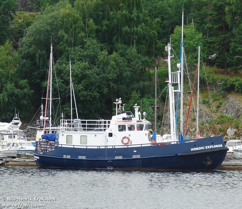nordic explorer (Diving ops) - IMO , MMSI 265523130, Call Sign SFE2493 under the flag of Sweden