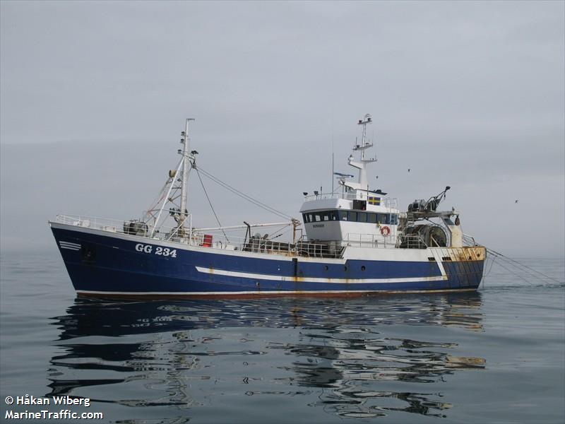 kennedy (Fishing Vessel) - IMO 6825490, MMSI 266274000, Call Sign SDLE under the flag of Sweden