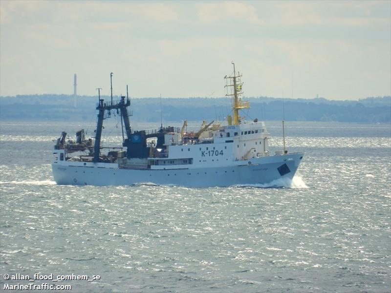 atlantida (Fishing Vessel) - IMO 8607000, MMSI 273242100, Call Sign UALU under the flag of Russia