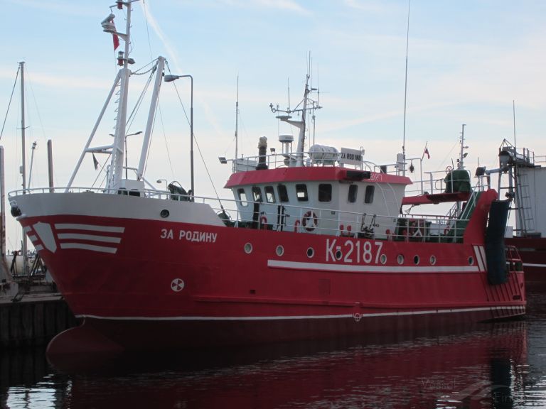 za rodinu (Fishing Vessel) - IMO 9377743, MMSI 273399010, Call Sign UBIP7 under the flag of Russia