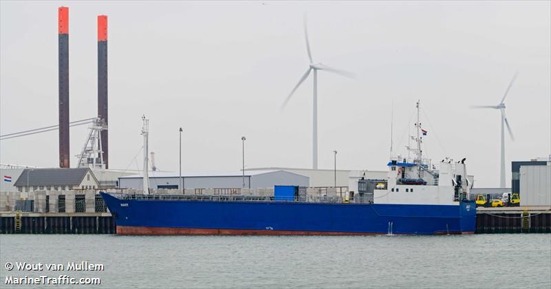 agot (Refrigerated Cargo Ship) - IMO 7700594, MMSI 276826000, Call Sign ESGW under the flag of Estonia