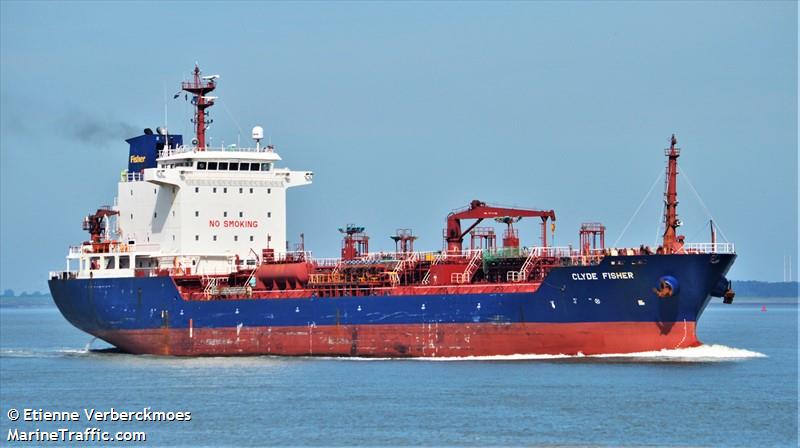 clyde fisher (Chemical/Oil Products Tanker) - IMO 9298416, MMSI 311855000, Call Sign C6TZ4 under the flag of Bahamas