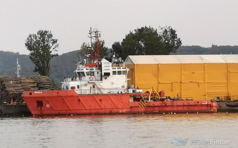 shaula (Standby Safety Vessel) - IMO 9246164, MMSI 312899000, Call Sign V3IA under the flag of Belize