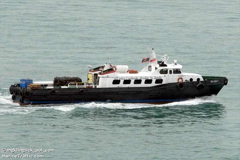sea eagle 1 (Passenger ship) - IMO , MMSI 312918000, Call Sign V3JR2 under the flag of Belize