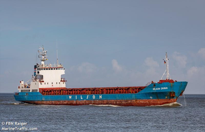wilson dvina (General Cargo Ship) - IMO 9005742, MMSI 314220000, Call Sign 8PTC under the flag of Barbados