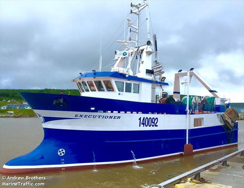 executioner (Fishing vessel) - IMO , MMSI 316031783, Call Sign CFA2067 under the flag of Canada