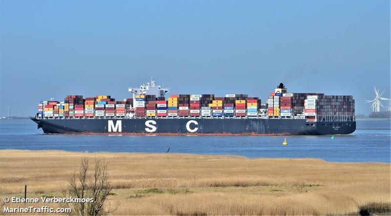 msc london (Container Ship) - IMO 9606302, MMSI 352853000, Call Sign 3FIL2 under the flag of Panama