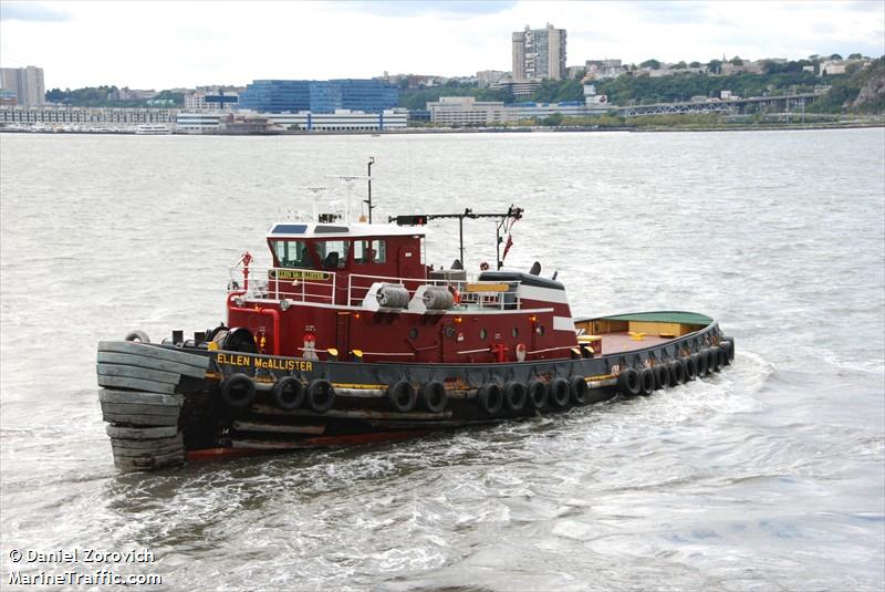 ellen mcallister (Tug) - IMO 8980892, MMSI 366836590, Call Sign WDG3673 under the flag of United States (USA)