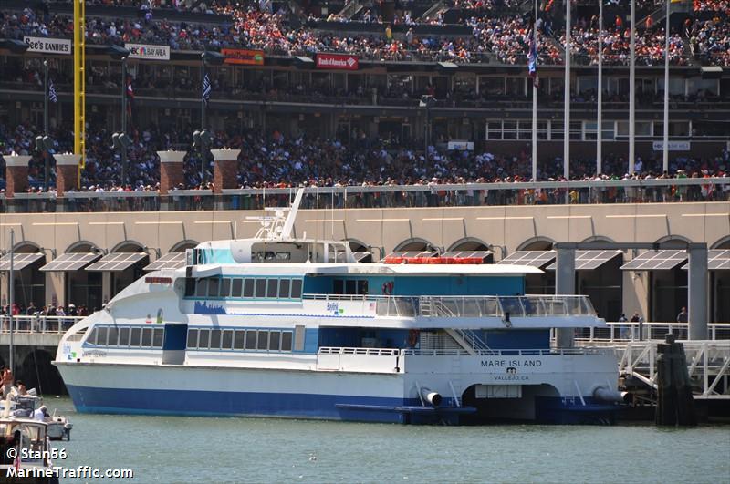 mare island (Passenger Ship) - IMO 9144665, MMSI 366989380, Call Sign WDC2198 under the flag of United States (USA)