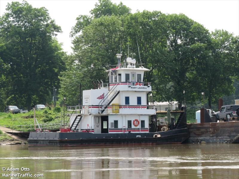 mary leavell (Towing vessel) - IMO , MMSI 367547080, Call Sign WDG5477 under the flag of United States (USA)