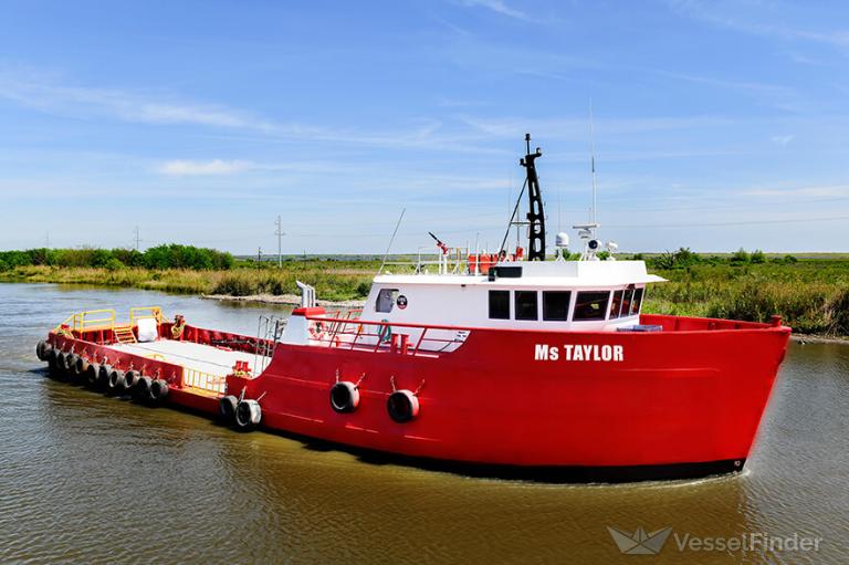 ms taylor (Offshore Tug/Supply Ship) - IMO 8975287, MMSI 367608620, Call Sign WDJ2059 under the flag of United States (USA)