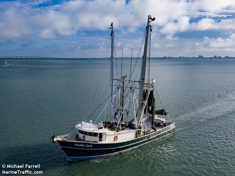 master jack (Fishing vessel) - IMO , MMSI 367723980, Call Sign WDI6959 under the flag of United States (USA)