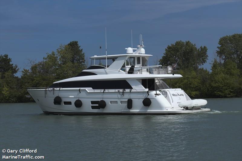 well played (Pleasure craft) - IMO , MMSI 368100310, Call Sign WDK9087 under the flag of United States (USA)