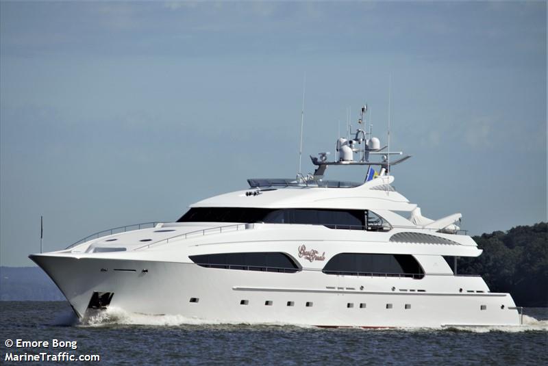 gran finale (Yacht) - IMO 9022180, MMSI 377039001, Call Sign J8Y2969 under the flag of St Vincent & Grenadines