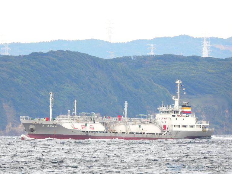 hakusei maru no.15 (LPG Tanker) - IMO 9296688, MMSI 431501768, Call Sign JL6594 under the flag of Japan