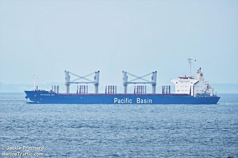 saldanha bay (Bulk Carrier) - IMO 9712474, MMSI 477401600, Call Sign VRTA7 under the flag of Hong Kong