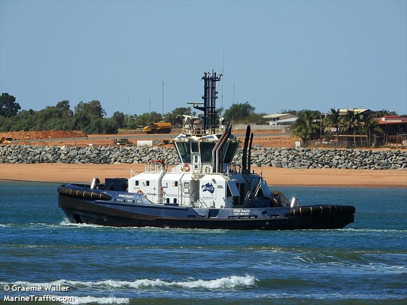 fmg mako (Tug) - IMO 9822097, MMSI 503000135, Call Sign VNZ2726 under the flag of Australia